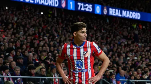 Julián Álvarez, delantero del Atlético de Madrid.