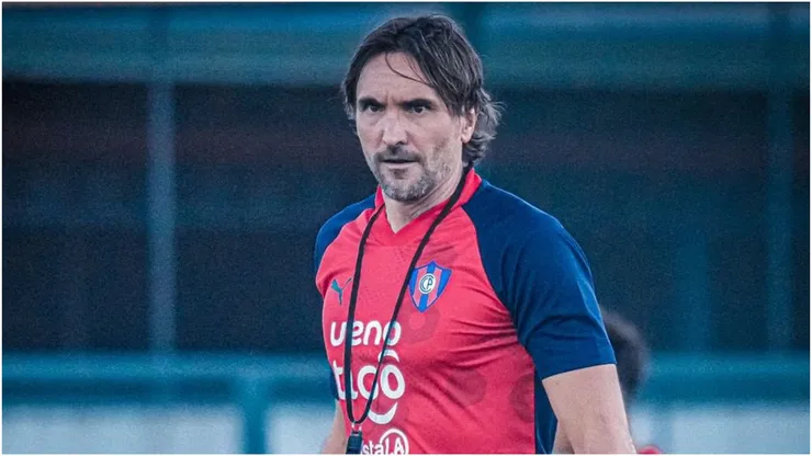 Diego Martínez, entrenador de Cerro Porteño.
