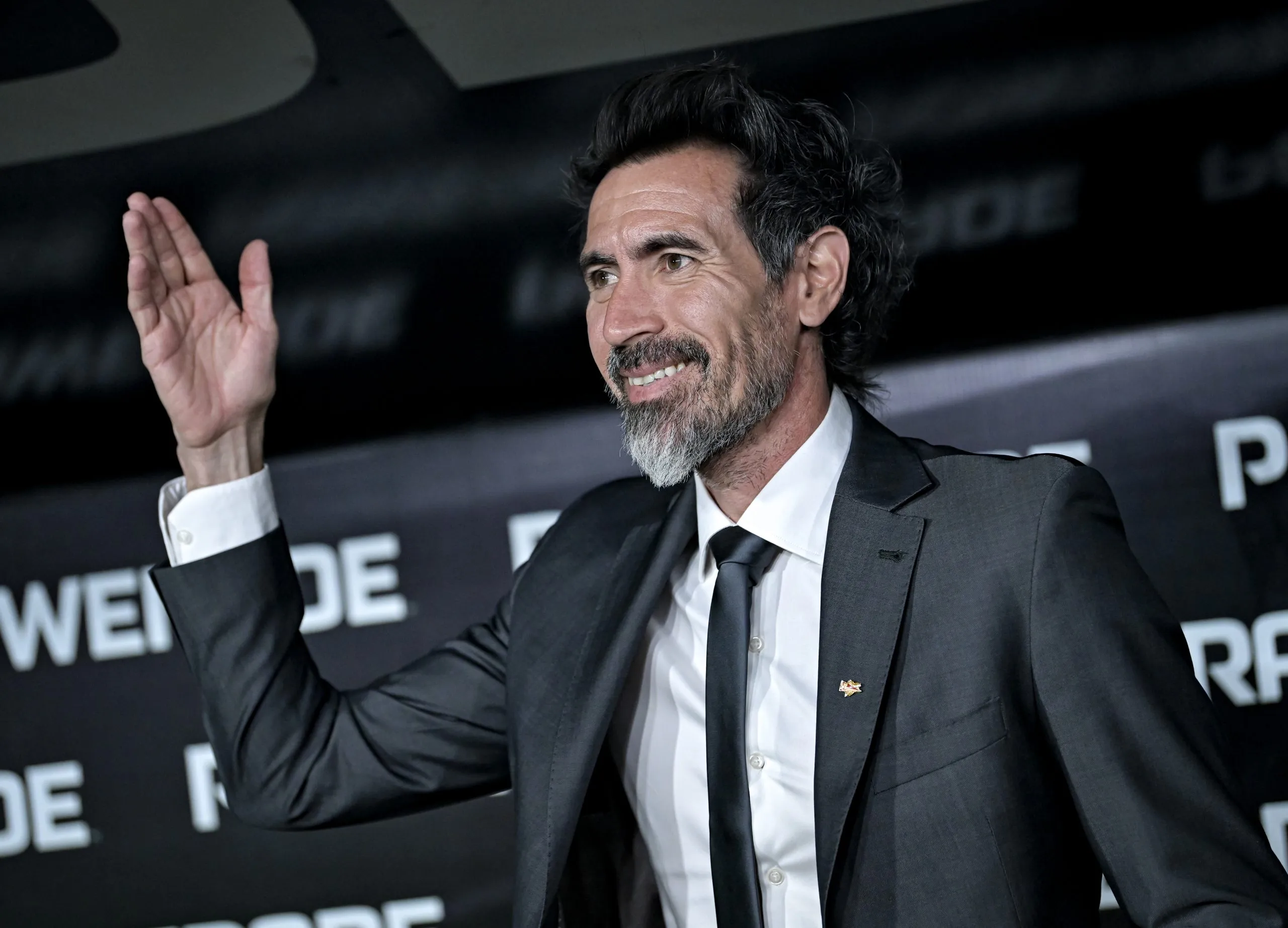 Eduardo Domínguez, entrenador de Estudiantes de La Plata. (Getty Images)