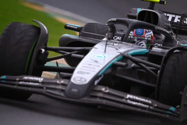 Antonelli quedó cuarto en el GP de Australia luego de recurrir la sanción.