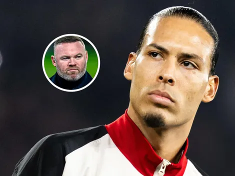 Virgil Van Dijk salió al cruce de Wayne Rooney luego de que lo llamara "vago"