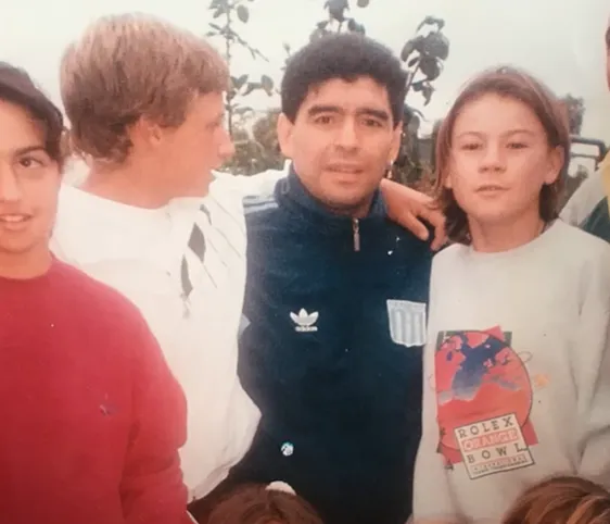 Nalbandian, Maradona y Coria.