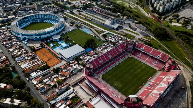 La cercanía de los estadios de Racing e Independiente