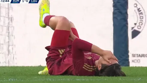 Paulo Dybala se lesionó en Roma vs. Cagliari.