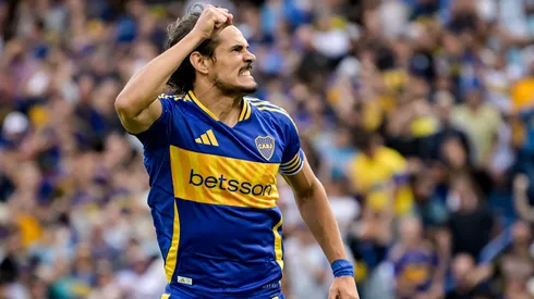 Edinson Cavani, goleador de Boca.