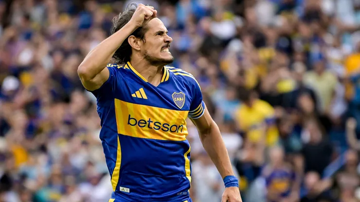 Edinson Cavani, goleador de Boca.