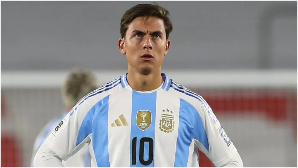 Paulo Dybala en la Selección Argentina.