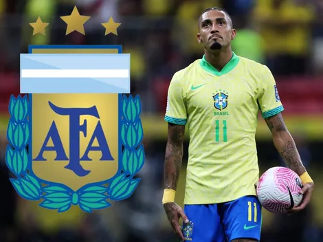 Raphinha también podría perderse el Argentina vs. Brasil por Eliminatorias