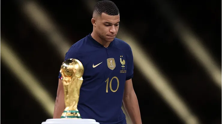 Kylian Mbappé en el Mundial de Qatar 2022.