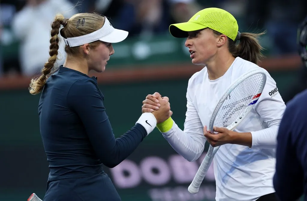 Andreeva eliminó a Swaitek del WTA 1000 de Indian Wells en semifinales. (Foto: Getty).