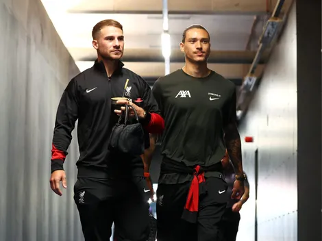 La chicana de Darwin Núñez a Alexis Mac Allister sobre la Bombonera: "Se lo dije"