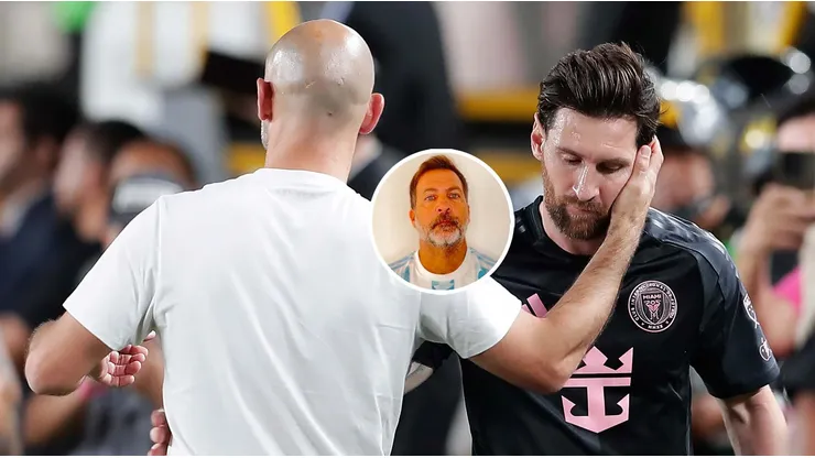 A Mascherano se le escapó la tortuga con Messi