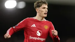 Alejandro Garnacho, delantero de Manchester United.