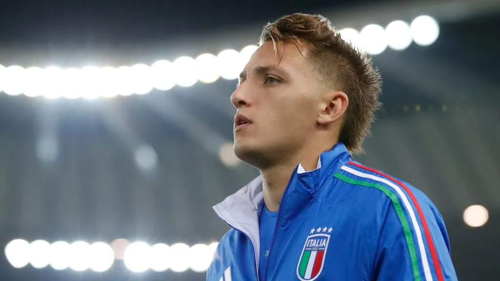 Retegui en el seleccionado italiano.