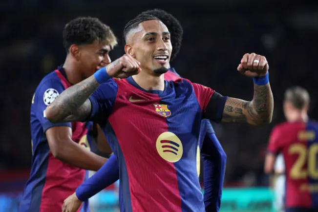 Raphinha, en la mejor temporada de su carrera.