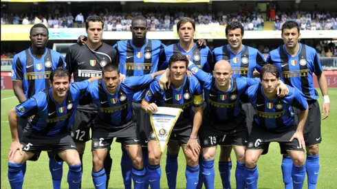 Plantel del Inter Milan en 2009.