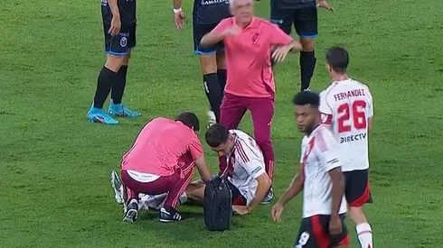 Preocupación para Gallardo: Kranevitter se lesionó y ya son 8 las bajas de River