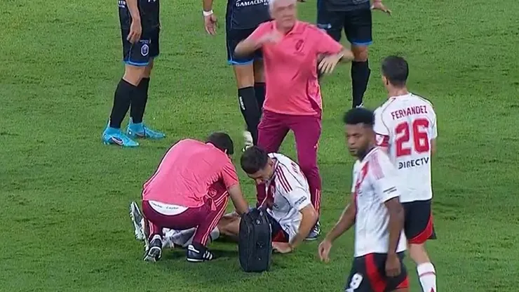 Preocupación para Gallardo: Kranevitter se lesionó y ya son 8 las bajas de River