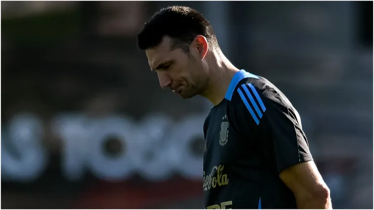 Lionel Scaloni, entrenador de la Albiceleste.