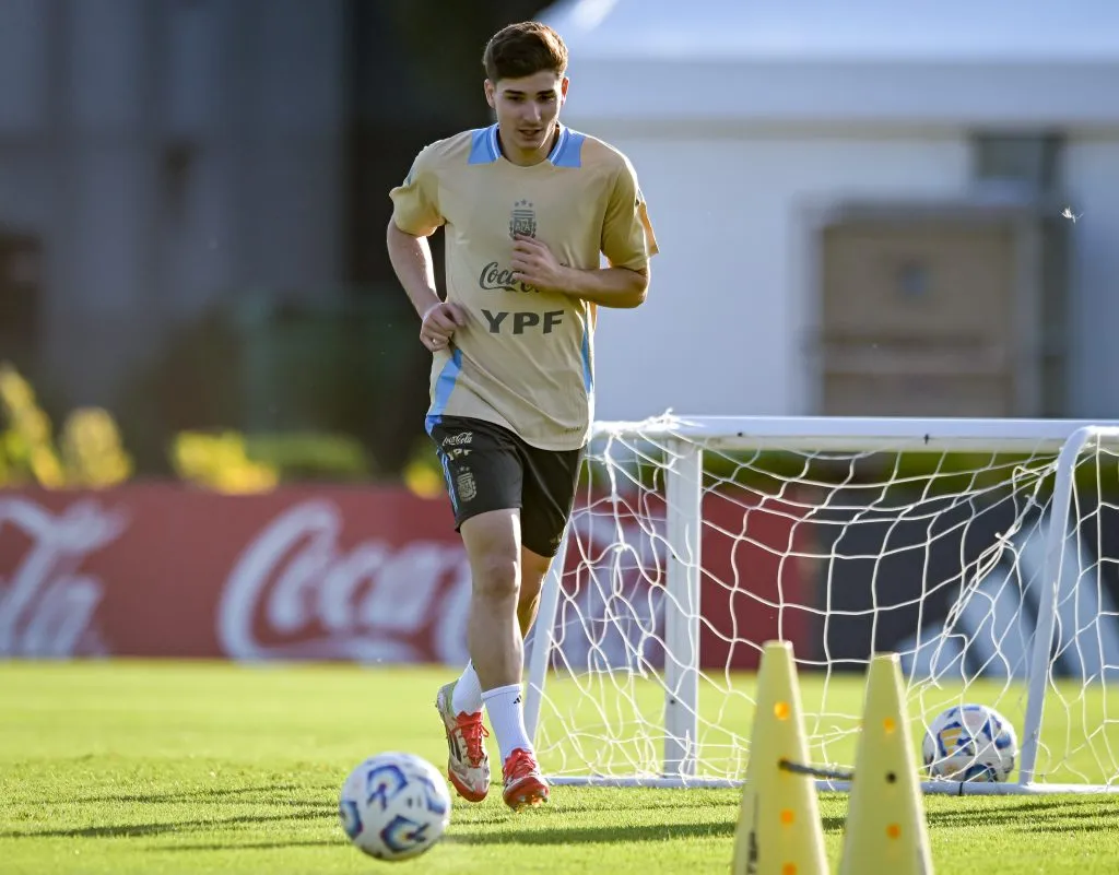 Julián Álvarez. (Foto: Getty).