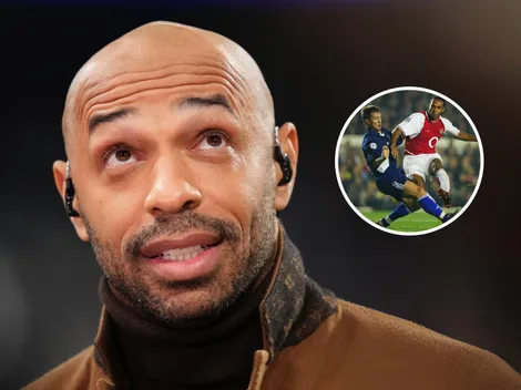 A Thierry Henry le preguntaron que pasaría si jugara en la actualidad y fue claro: "En mi época estaba permitido pegar"