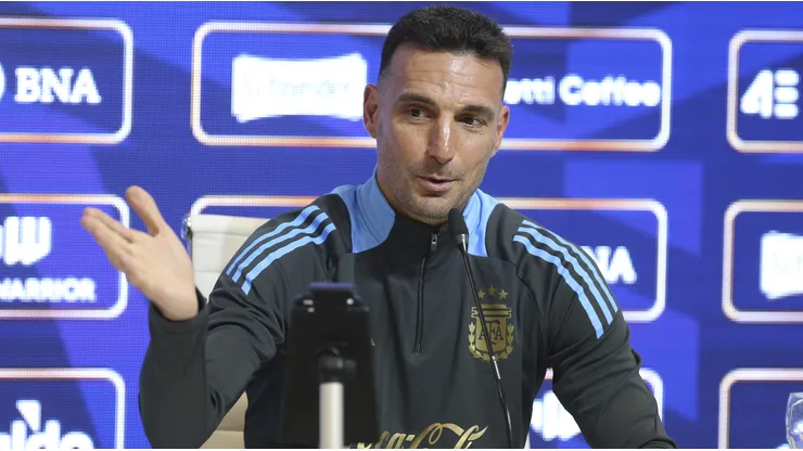 Lionel Scaloni, DT de la Selección Argentina