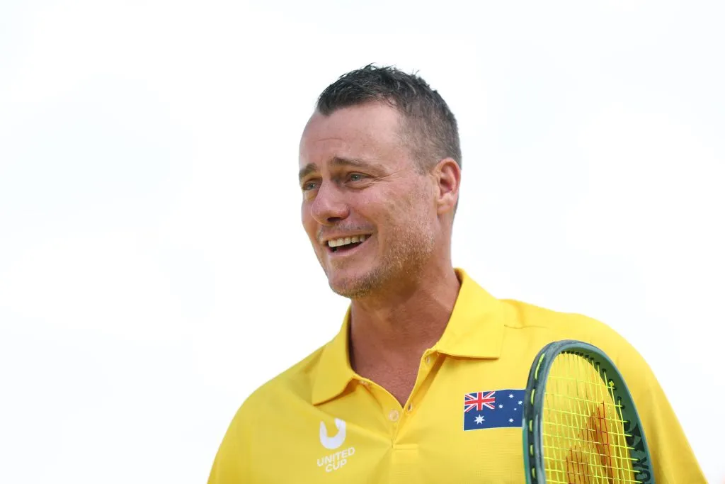Lleyton Hewitt, capitán del equipo australiano de Copa Davis. (Foto: Getty).
