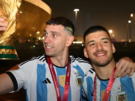 Gerónimo Rulli marcó un atributo que le gustaría heredar de Dibu Martínez: "Es de las mejores"