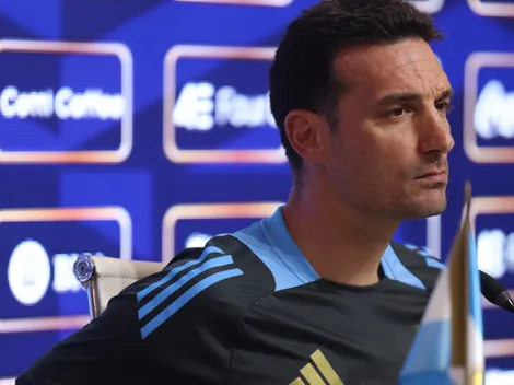 Scaloni explicó por qué no convocó a Garnacho