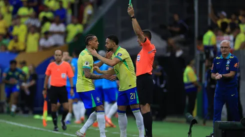 Brasil hizo 7 cambios ante Colombia.