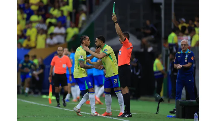 Brasil hizo 7 cambios ante Colombia.