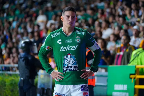 James Rodríguez, figura de Club León. (Luis Cano/Jam Media/Getty Images)