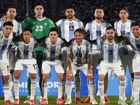 Los puntajes de Argentina ante Uruguay con Almada como figura