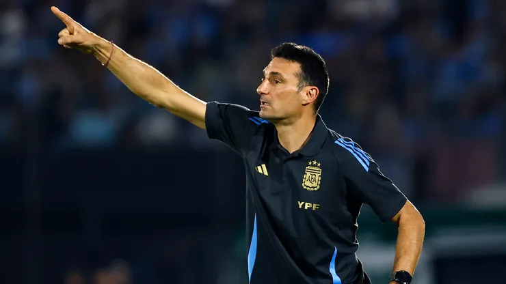 Lionel Scaloni, DT de la Selección Argentina.