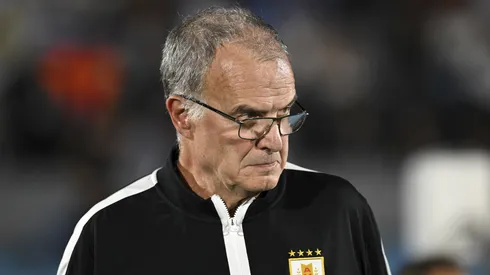 Marcelo Bielsa, entrenador de la Selección de Uruguay.