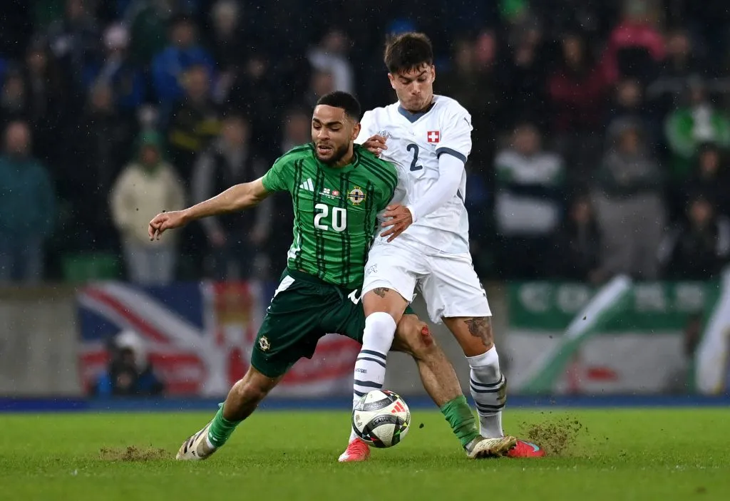 Lucas Blondel tuvo su estreno absoluto con la Selección de Suiza.