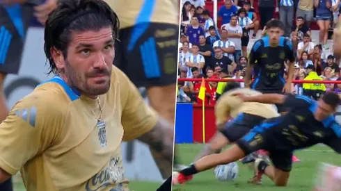 Rodrigo De Paul despejó la polémica que se armó por la entrada que recibió de Santiago Hidalgo en el amistoso con la Sub 20.