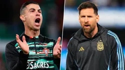 Cristiano Ronaldo y Lionel Messi.