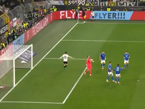 El insólito gol de córner de Alemania ante Italia en la Nations League