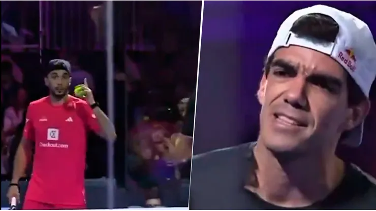 Ale Galán y Juan Lebrón se pelearon en Miami.
