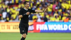 Andrés Rojas, el árbitro de Argentina vs. Brasil.