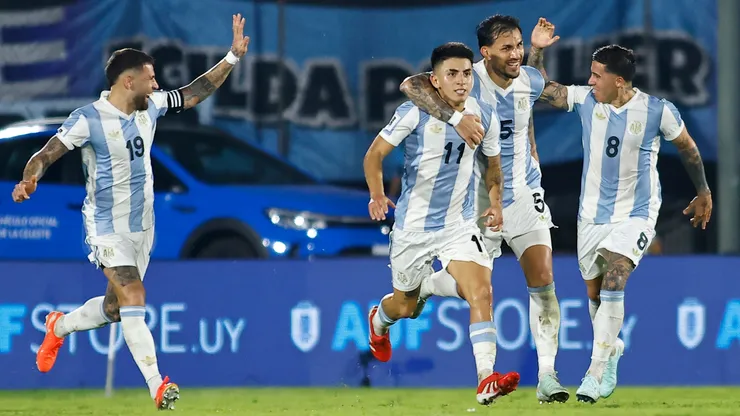 Argentina acumula 18 partidos marcando al menos un gol.