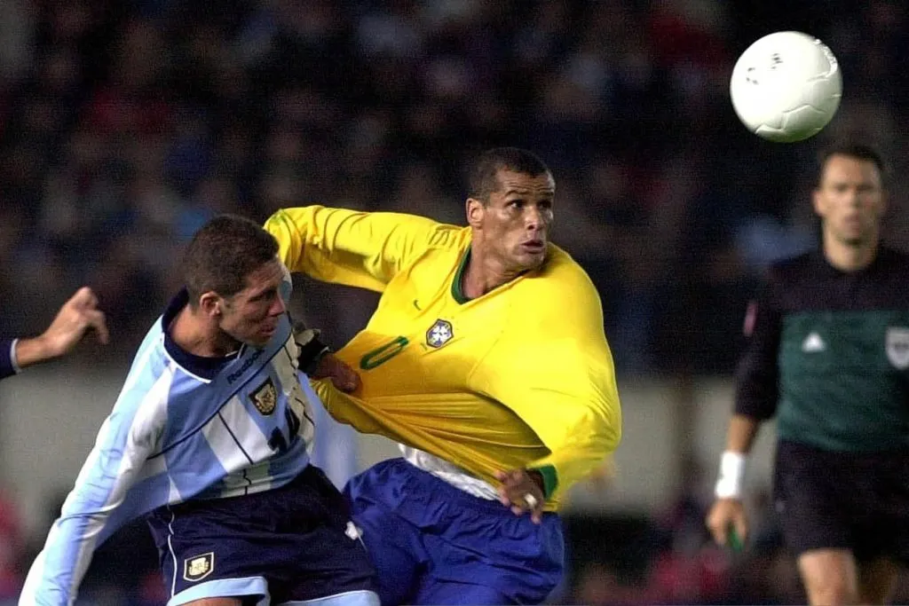 Argentina vs. Brasil en el Monumental. 2001.