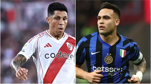 Enzo Pérez y Lautaro Martínez