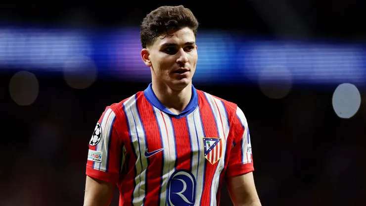 Julián Álvarez, delantero de Atlético de Madrid.