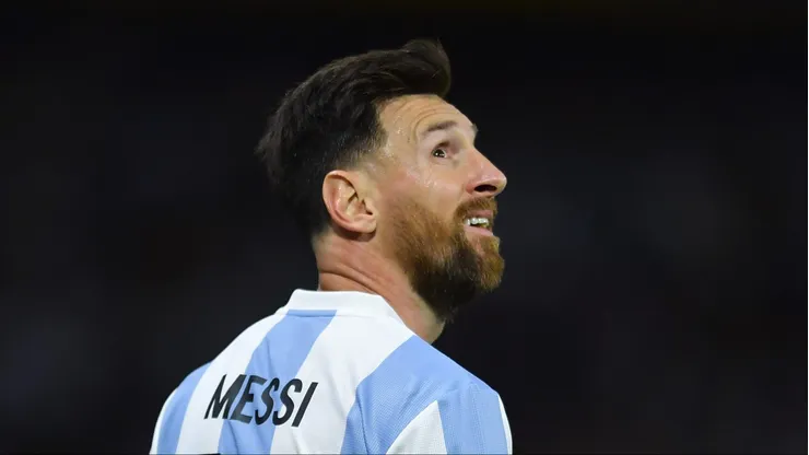 Lionel Messi, en la Selección Argentina.