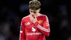 Un referente del United cargó contra Garnacho