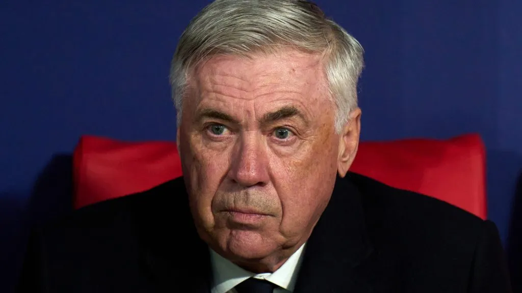 Carlo Ancelotti, entrenador de Real Madrid.