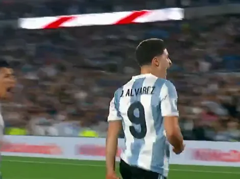 El gol de Julián Álvarez en Argentina vs. Brasil por las Eliminatorias