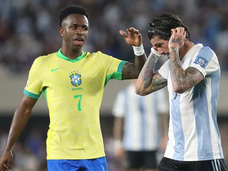 Vinicius propuso un cambio tras la goleada de Argentina a Brasil: "No quiero volver a perder"